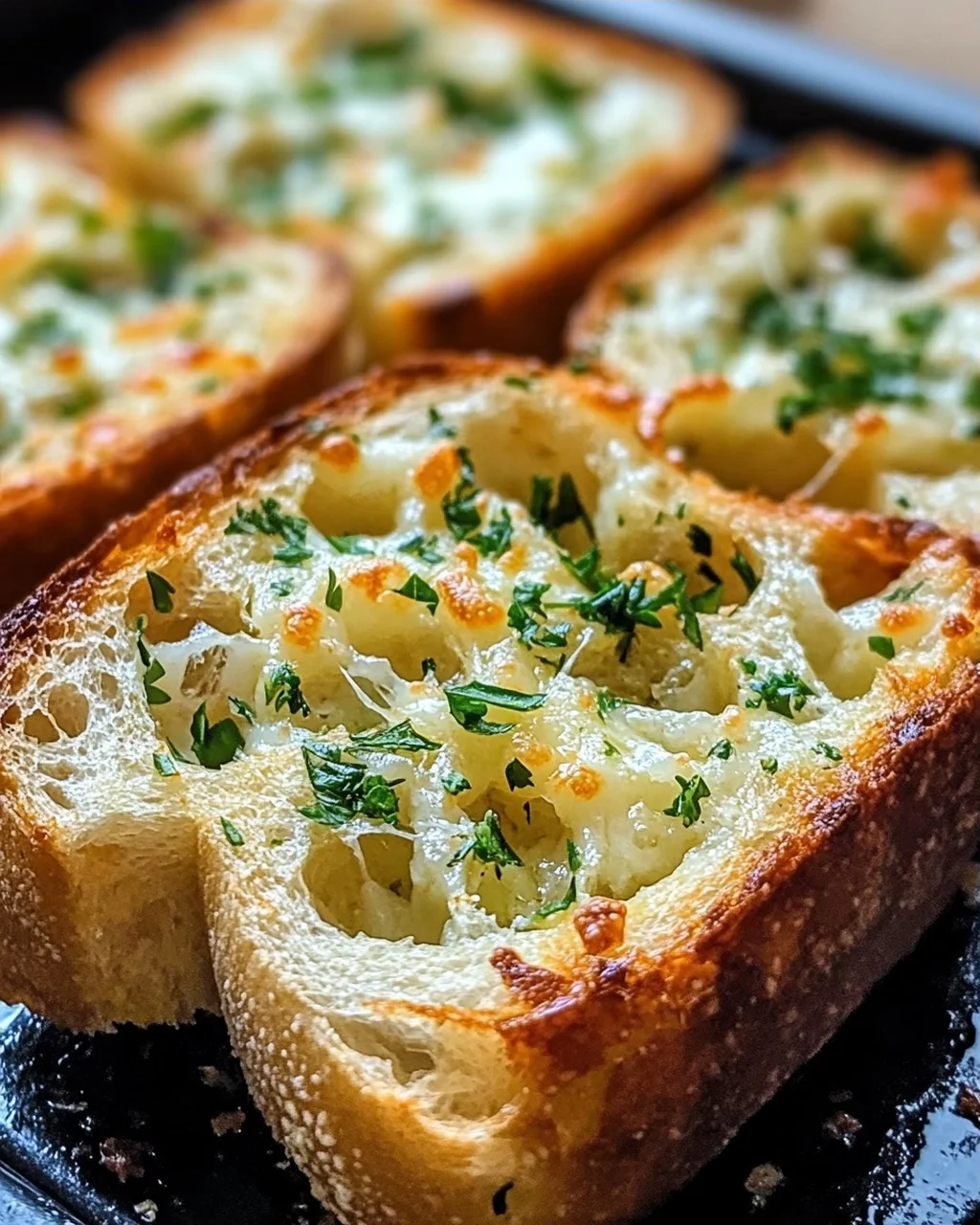 Airfryer Knoblauchbrot