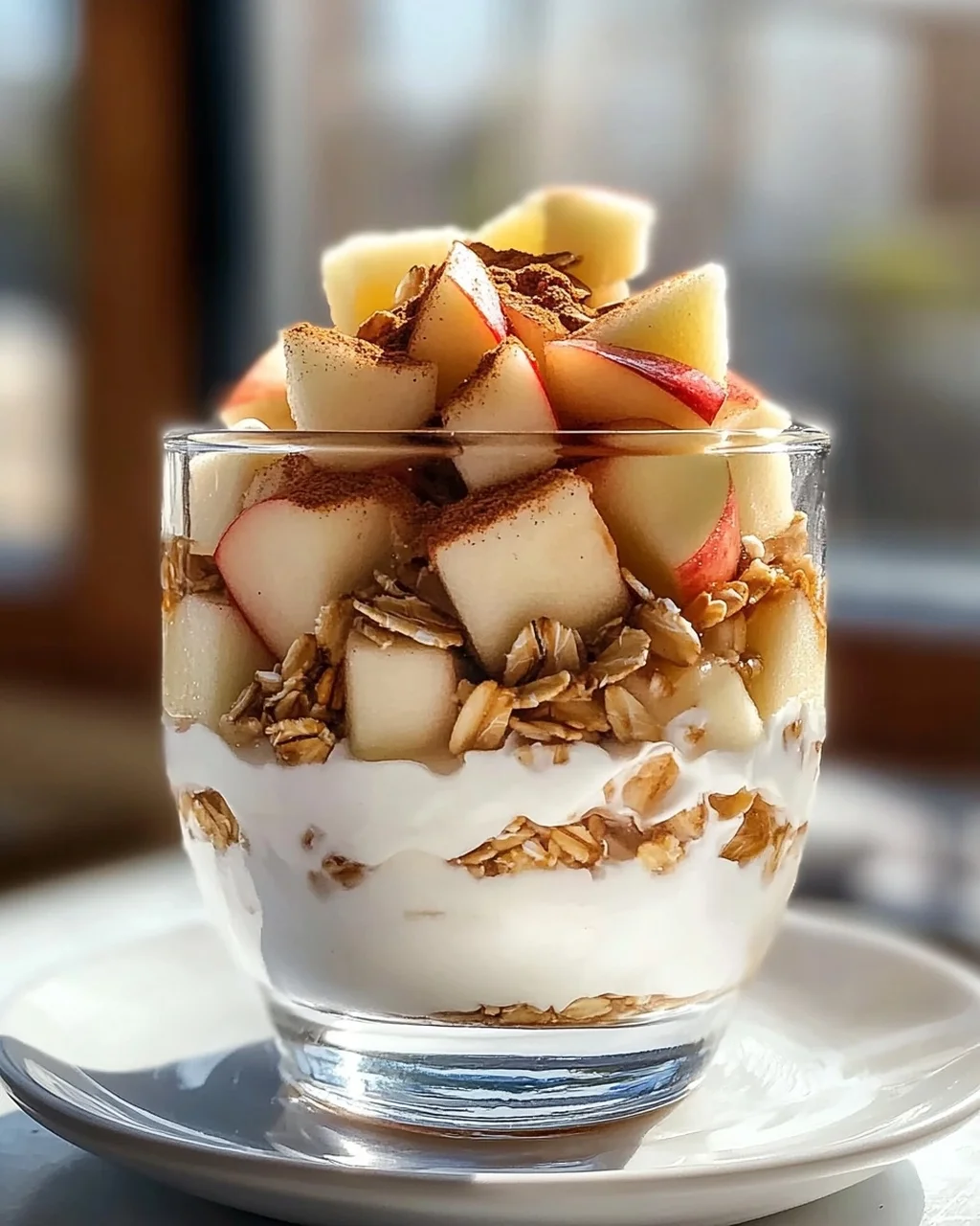 Apfel-Hafer-Joghurt Parfaits: Frisch, Lecker & Gesund!