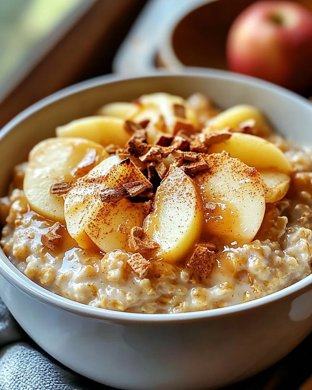 Apfel Zimt Haferbrei