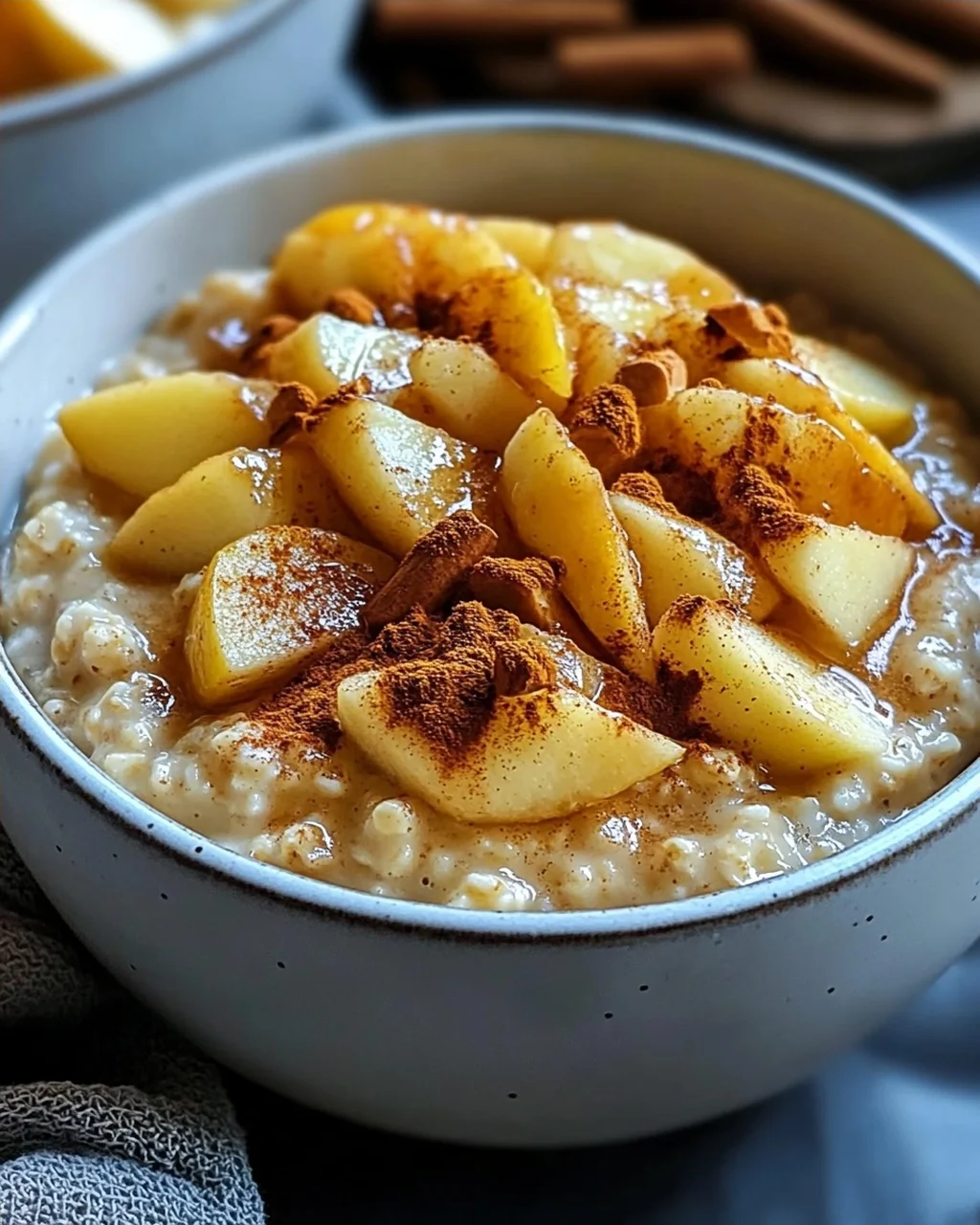 Apfel Zimt Haferbrei