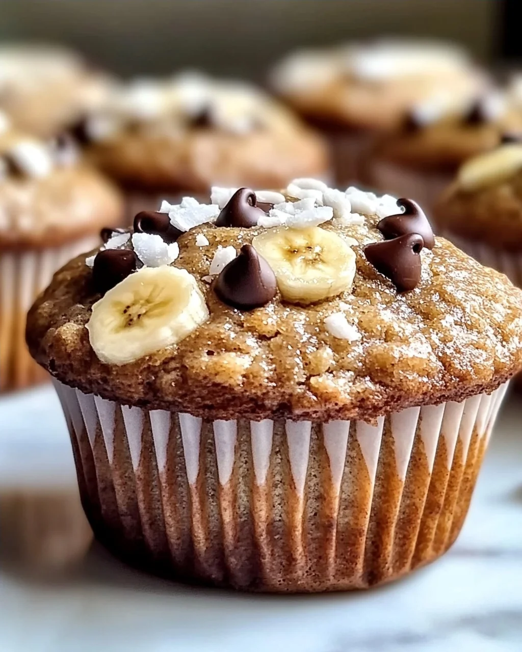 Bananen-Haferflocken-Muffins schnell und gesund