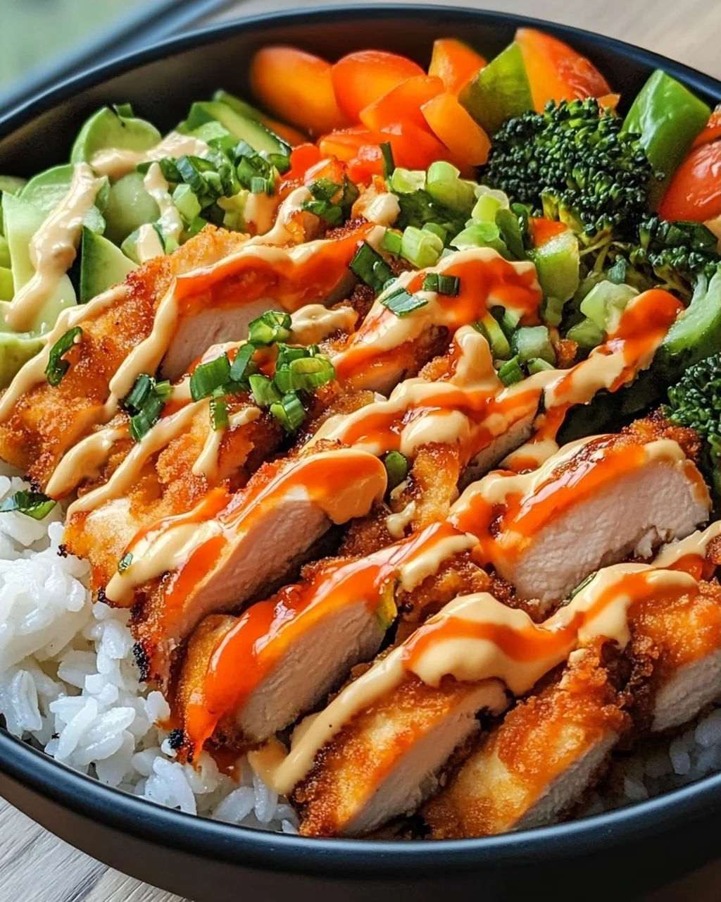 Bang Bang Chicken Bowl: Geschmacksexplosion, einfach kochen!