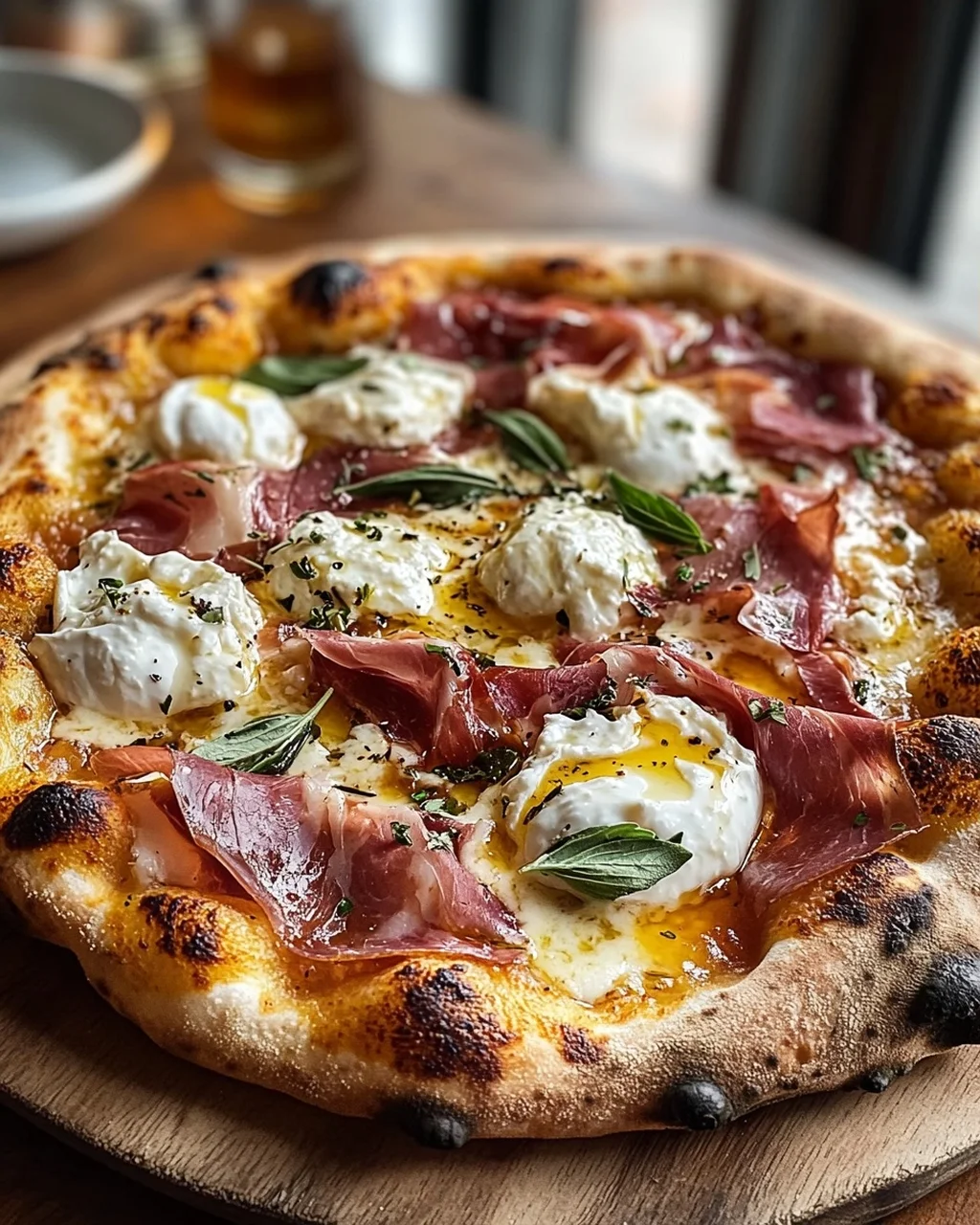 Beef Prosciutto und Honig Burrata Pizza – Geschmackserlebnis!
