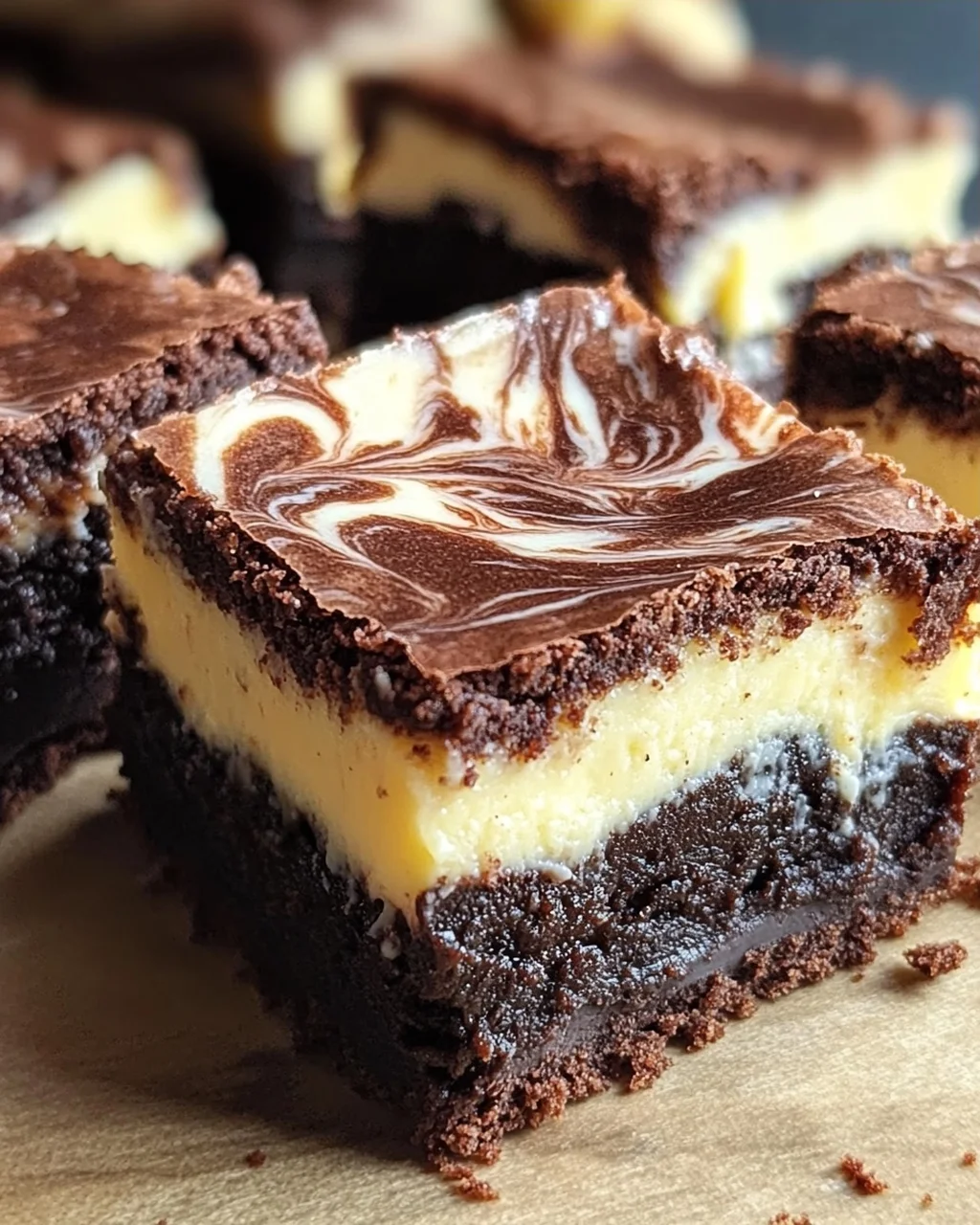 Cheesecake Brownies