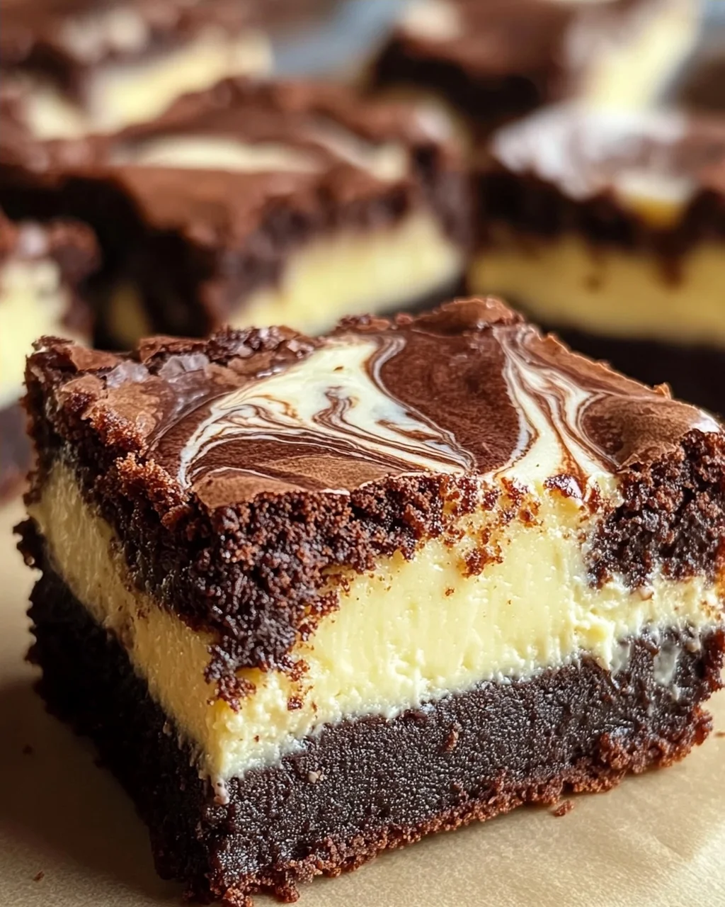 Cheesecake Brownies