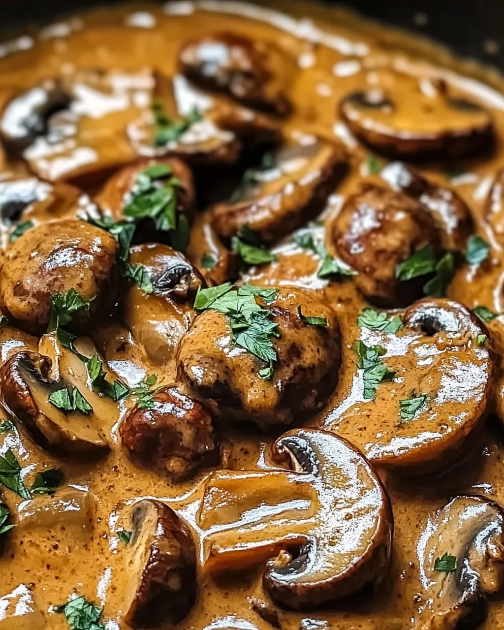 Cremige ungarische Champignon-Paprikasch für Gemütliche Abende