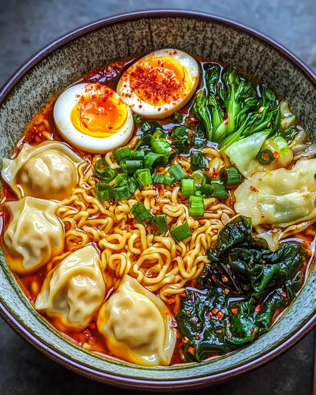 Dumpling Ramen Bowl