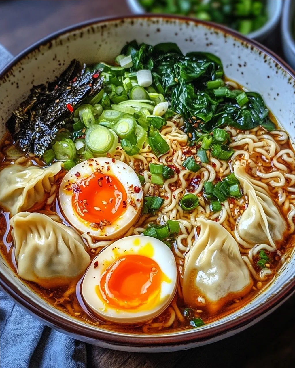 Dumpling Ramen Bowl