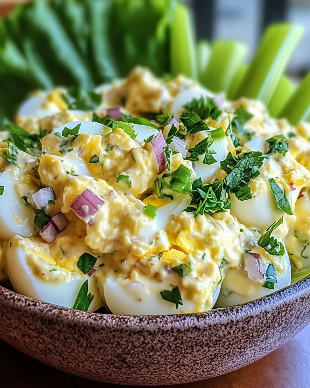 Eiersalat mit Joghurt