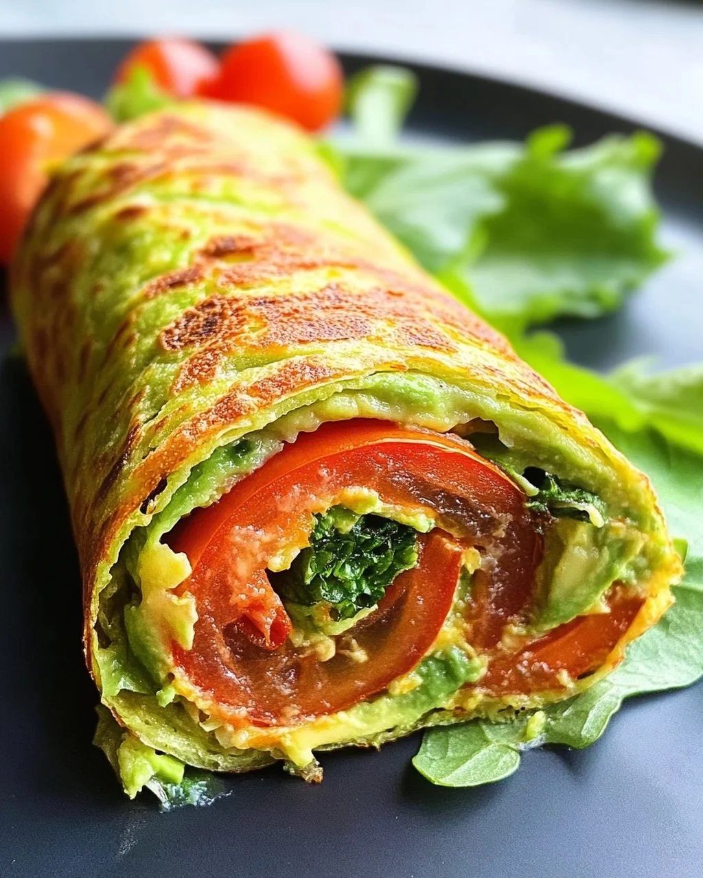 Gesunde Gemüse-Rolle mit Avocadocreme – Lecker & Nahrhaft!