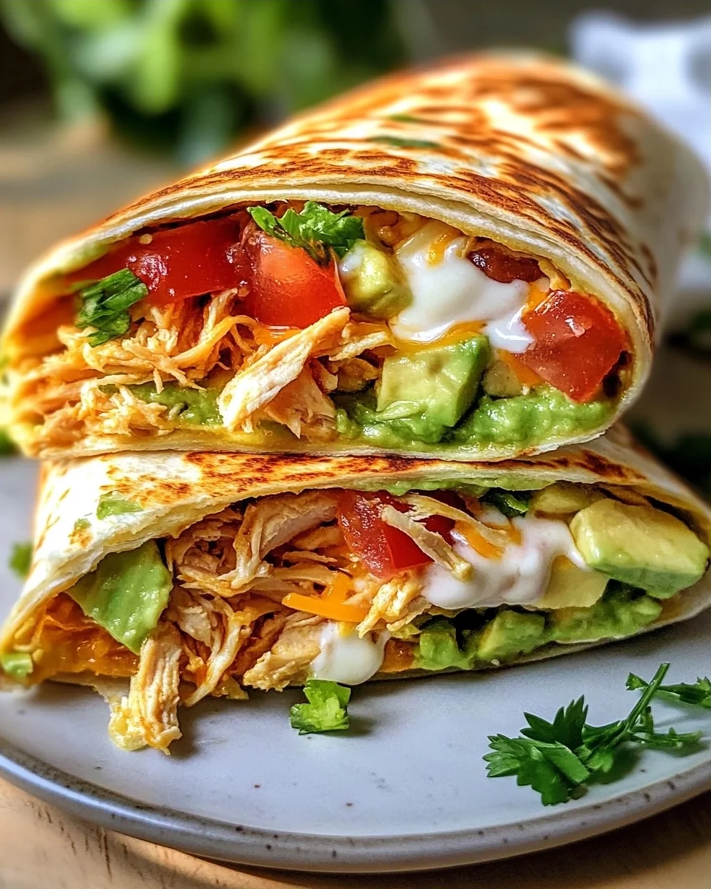 Gesunder Chicken Crunch Wrap Rezept – Einfach & Lecker