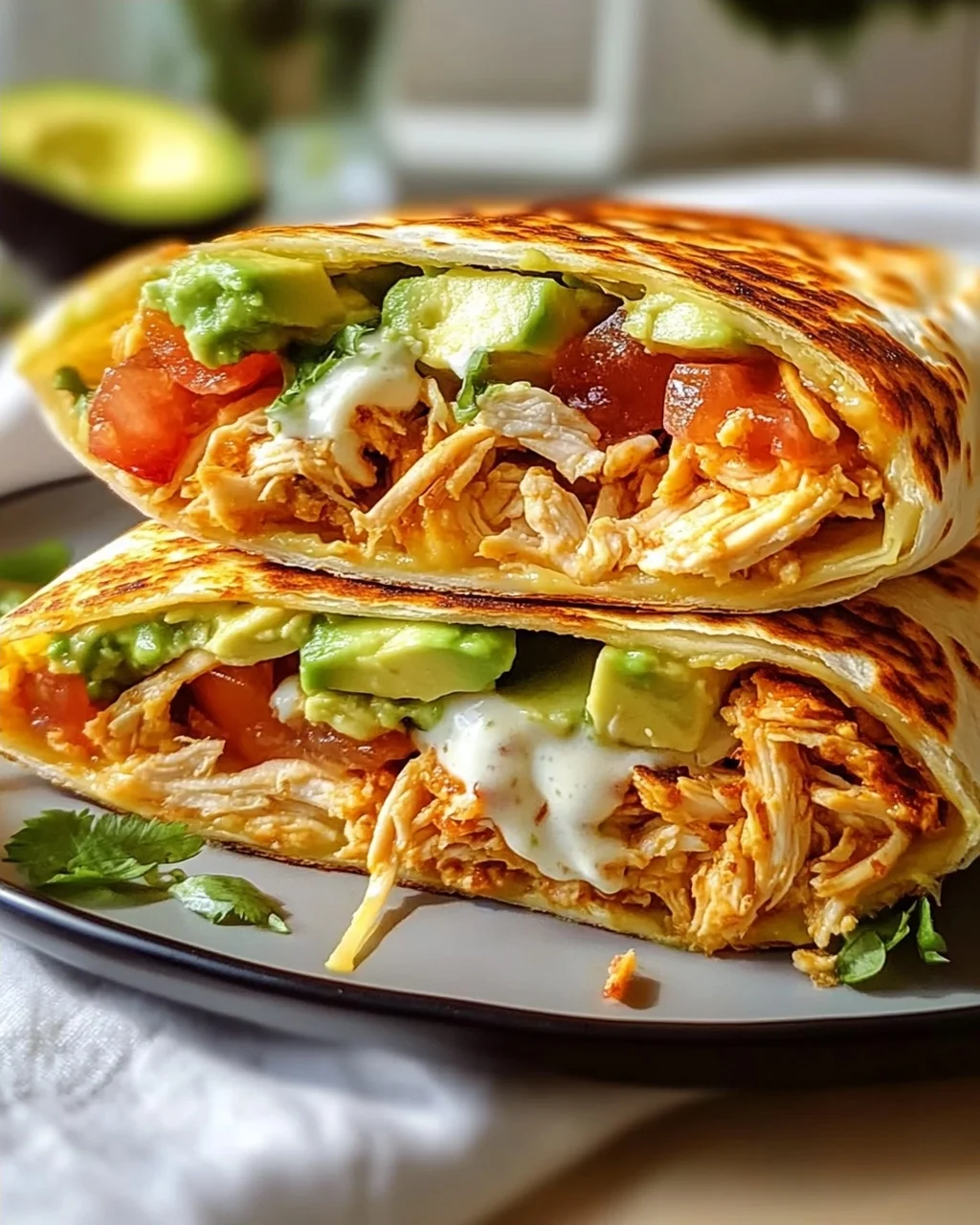 Gesunder Chicken Crunch Wrap Rezept – Einfach & Lecker