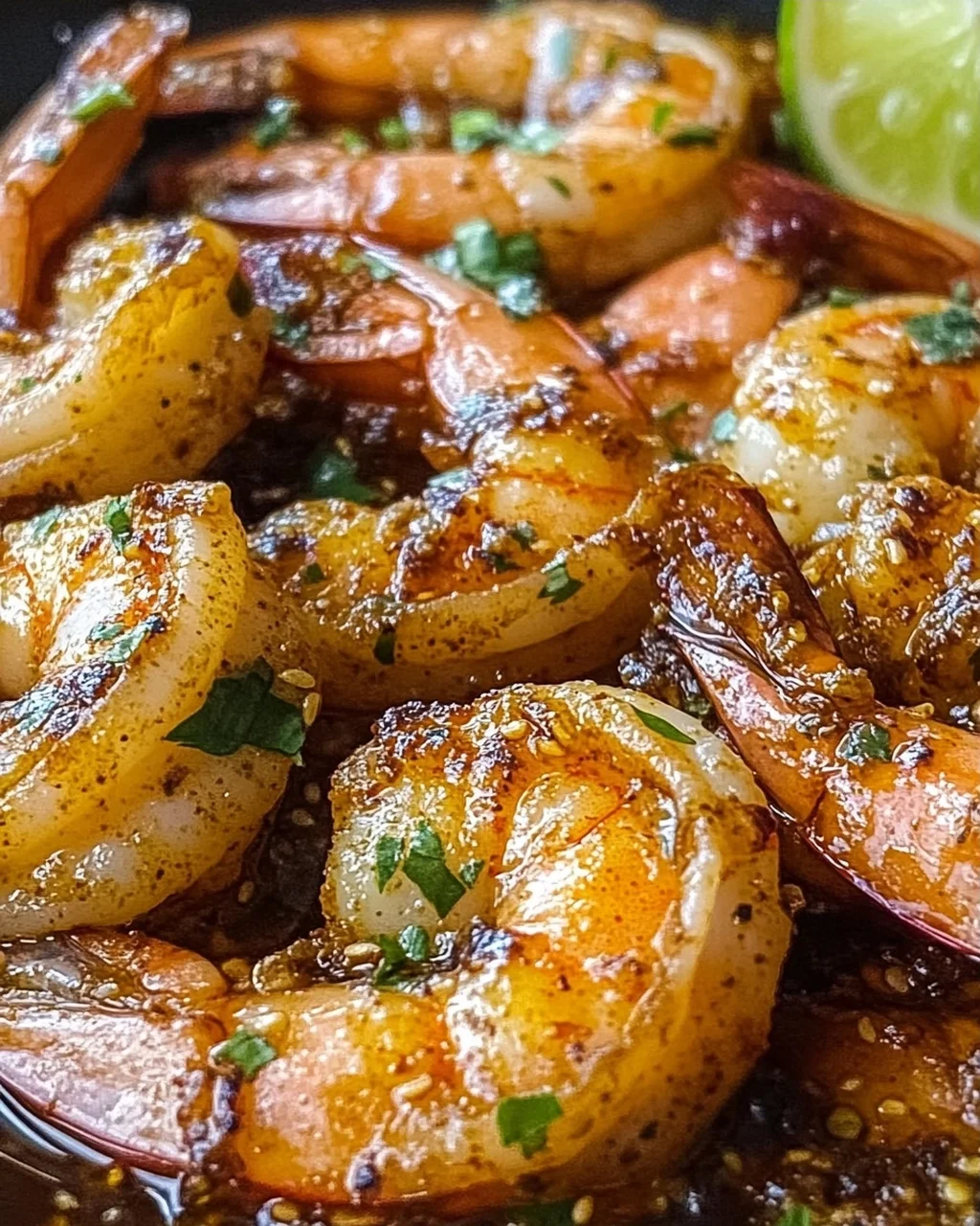Hatch-Chili geräucherte Garnelen mit Knoblauchbutter