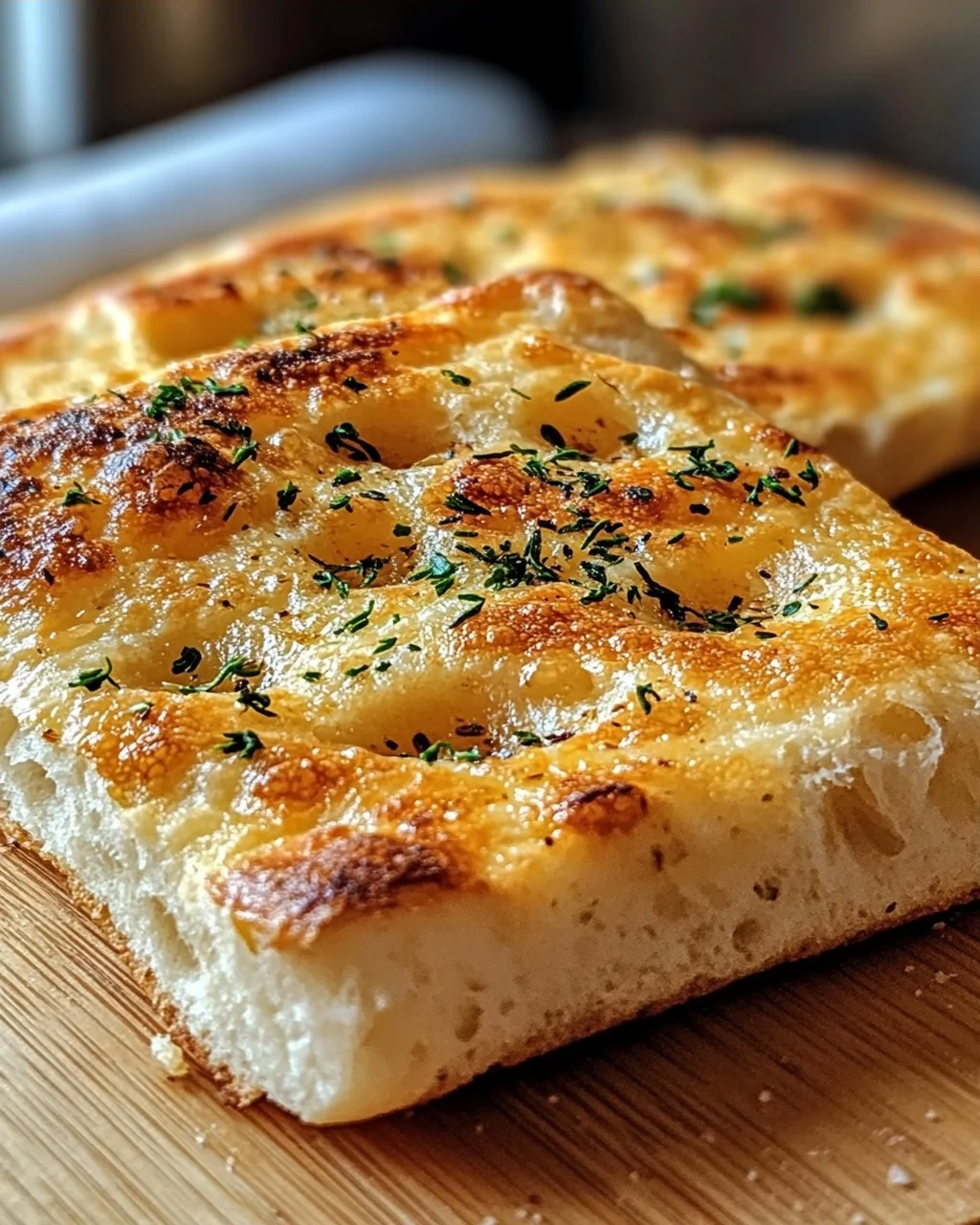 Hüttenkäse Fladenbrot