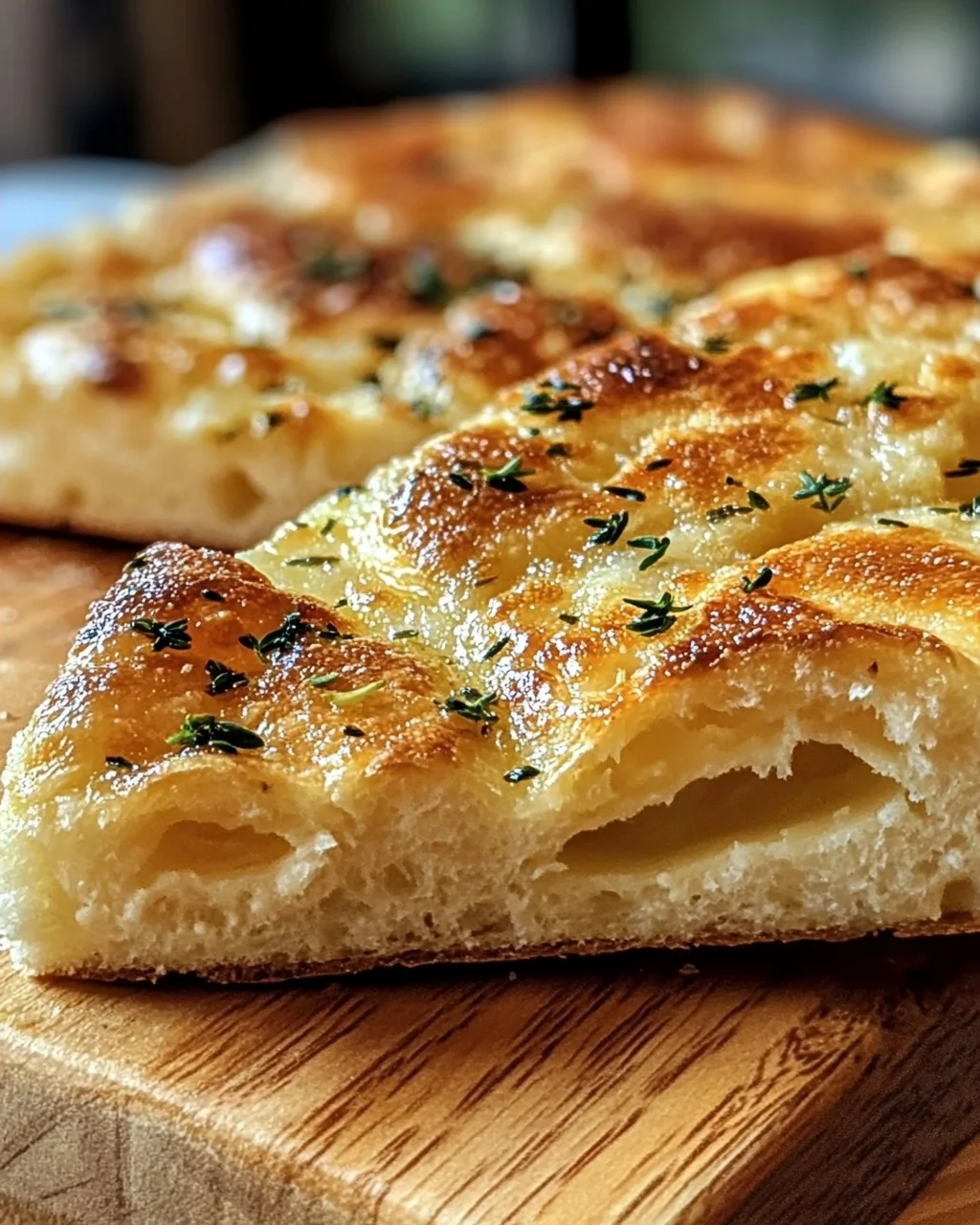 Hüttenkäse Fladenbrot