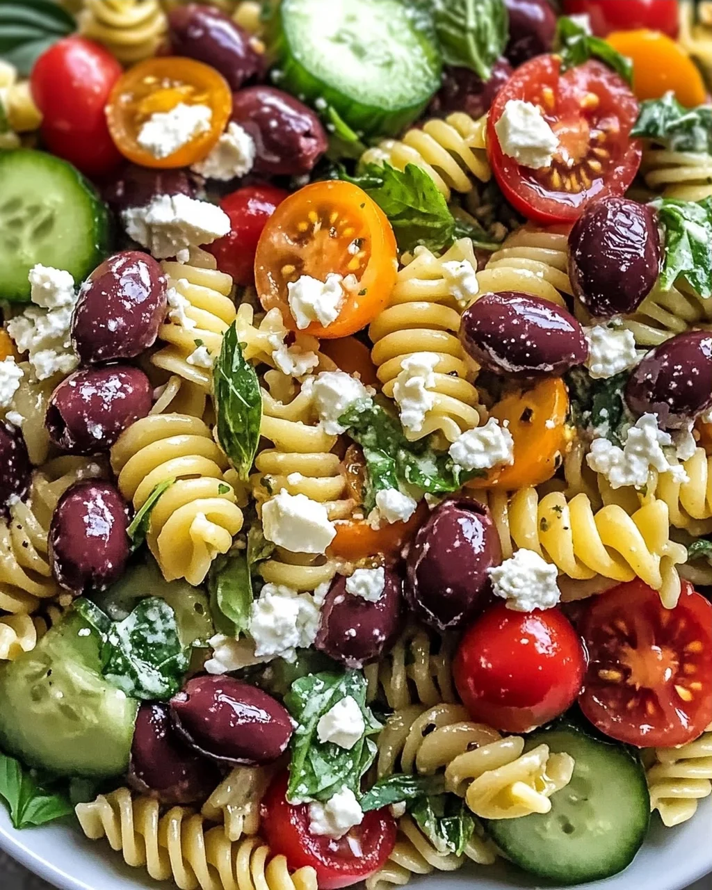 Irresistibler Mediterraner Nudelsalat für den Sommer
