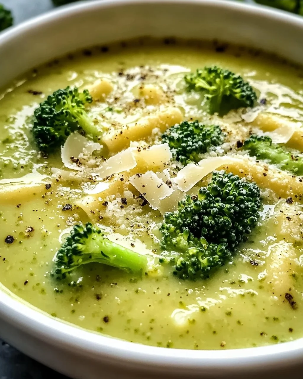 Italienische Brokkolisuppe für gemütliche Abende