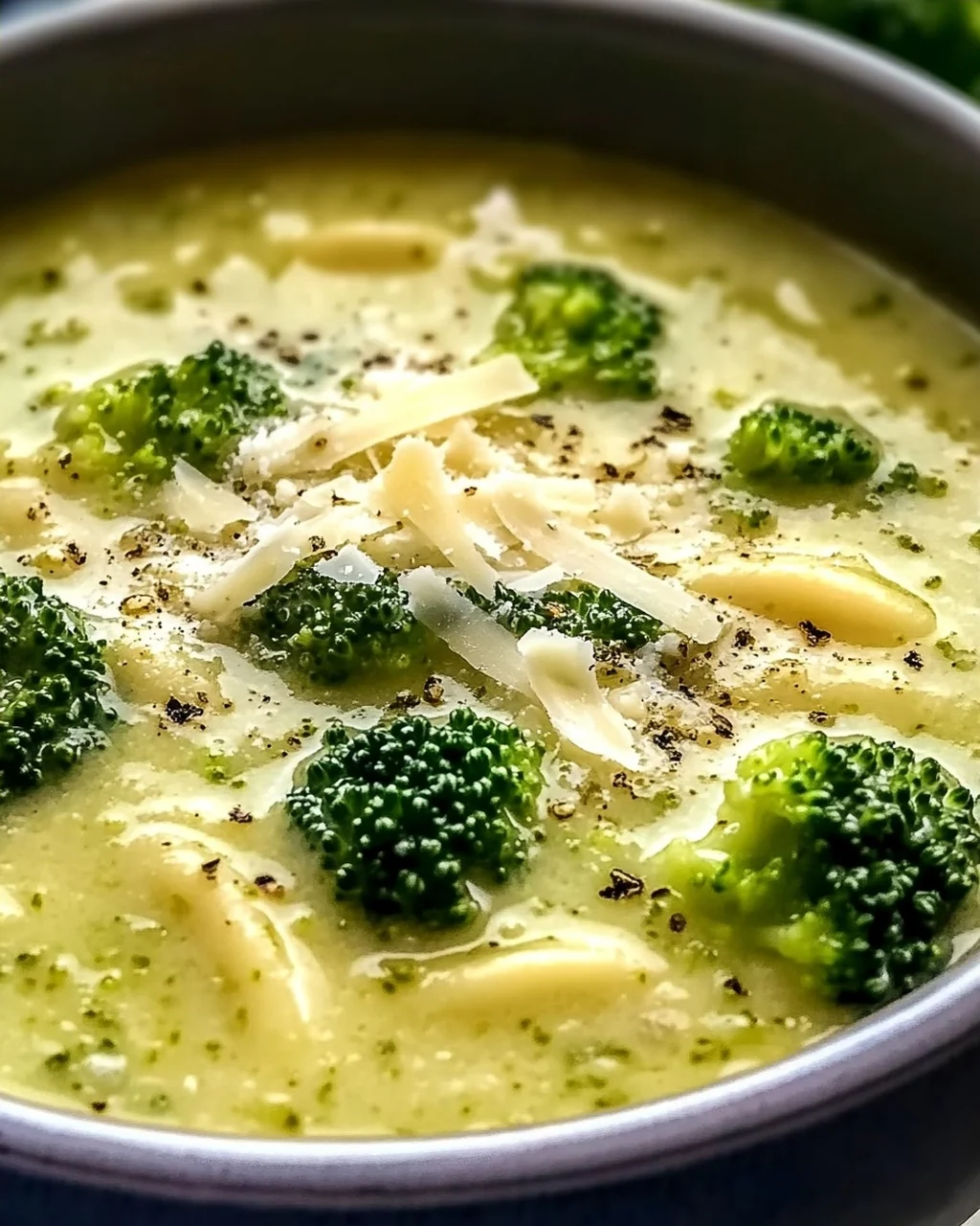 Italienische Brokkolisuppe für gemütliche Abende