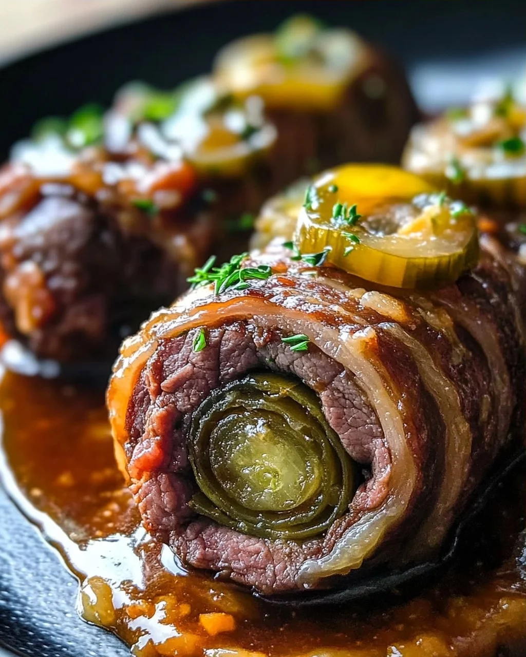 Juicy Beef Rouladen with Delicious Filling – Discover the Recipe!