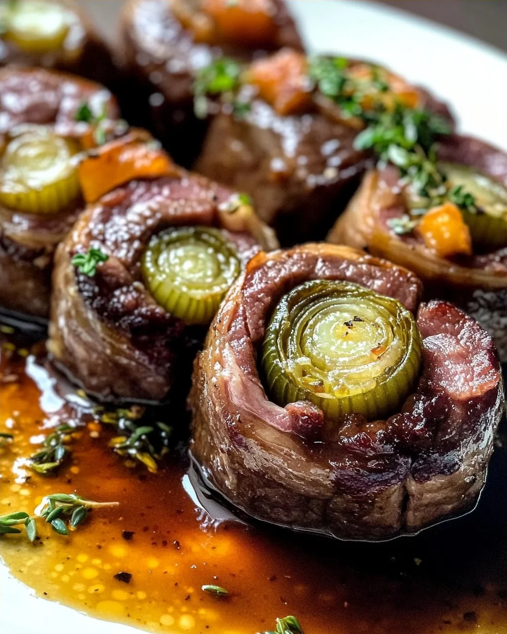 Juicy Beef Rouladen with Delicious Filling – Discover the Recipe!