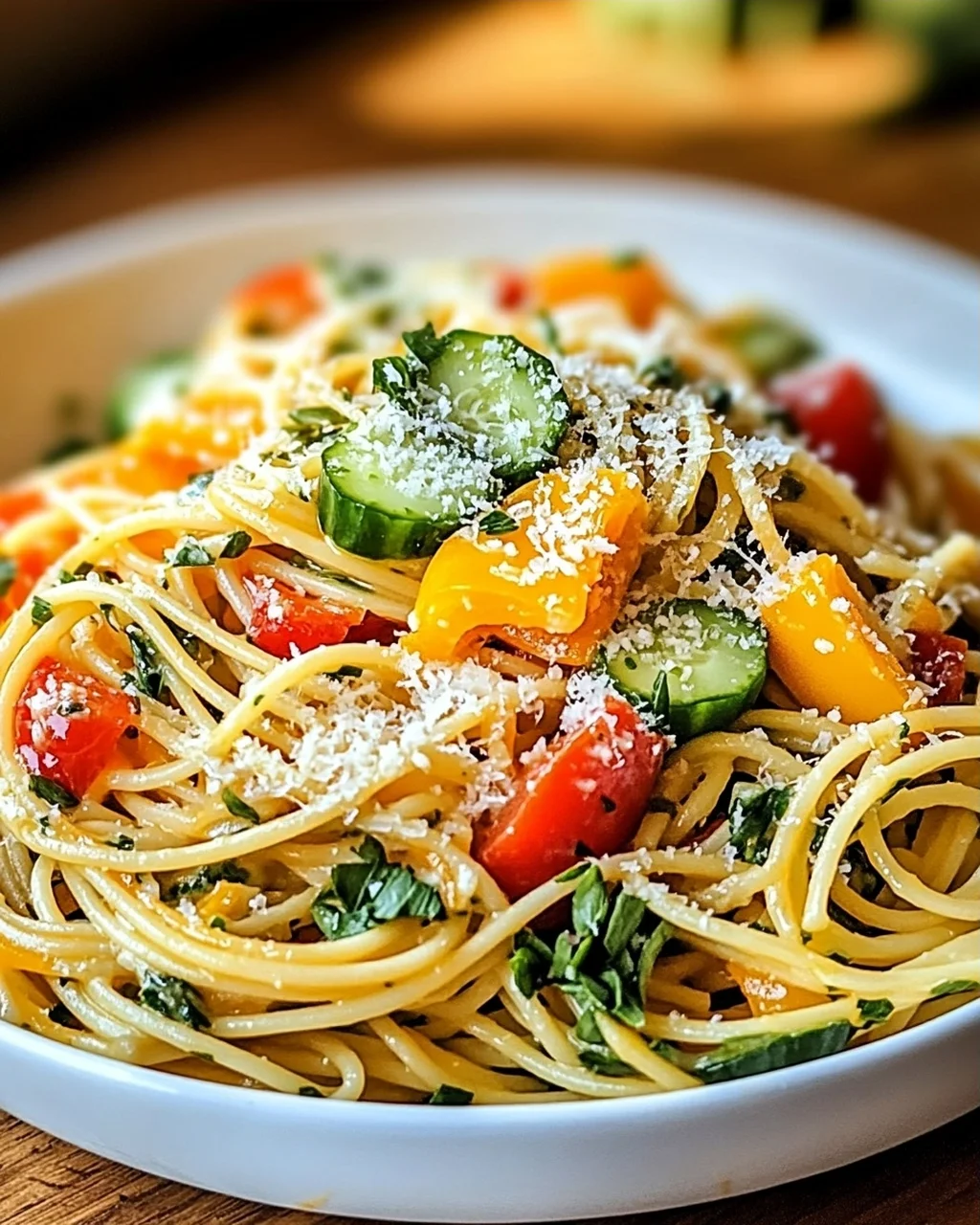 Kalifornischer Spaghetti-Salat