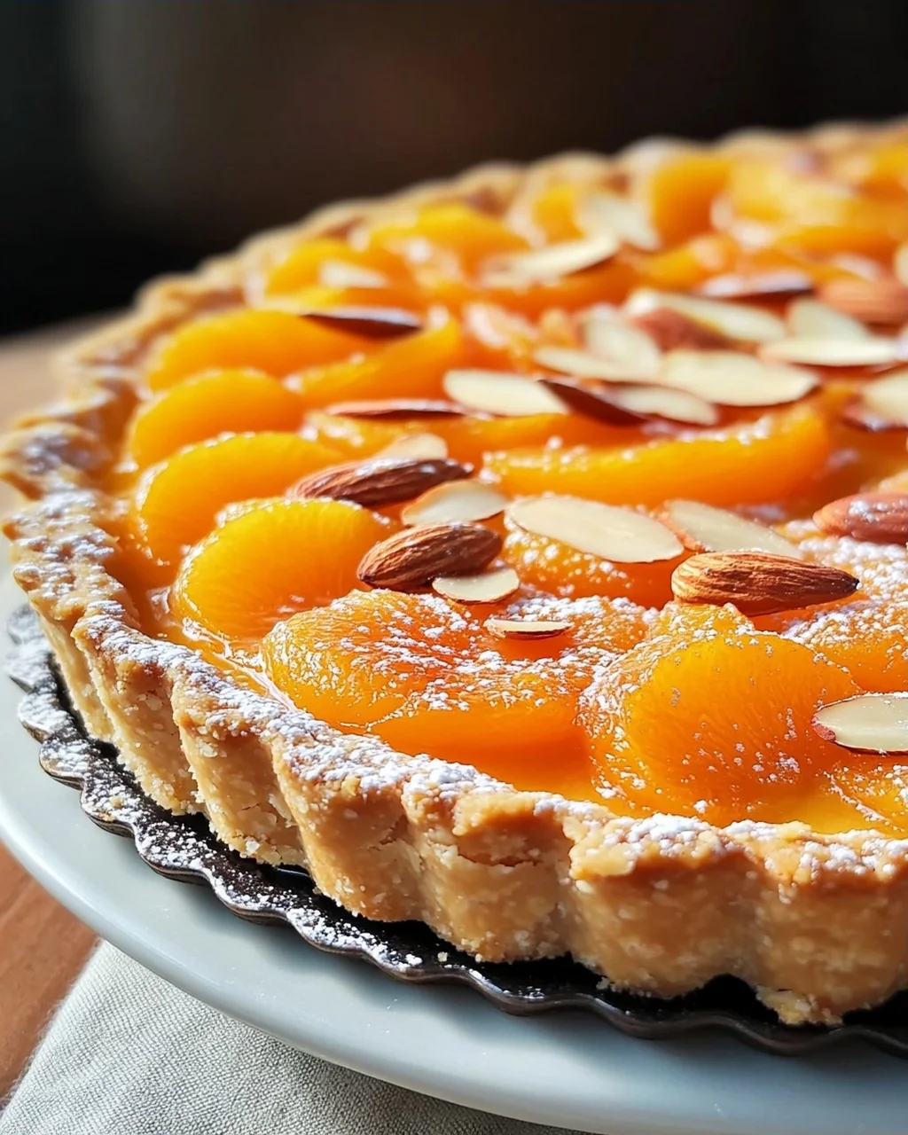 Knusprige Aprikosen Mandel Tarte – Fruchtiger Genuss pur!