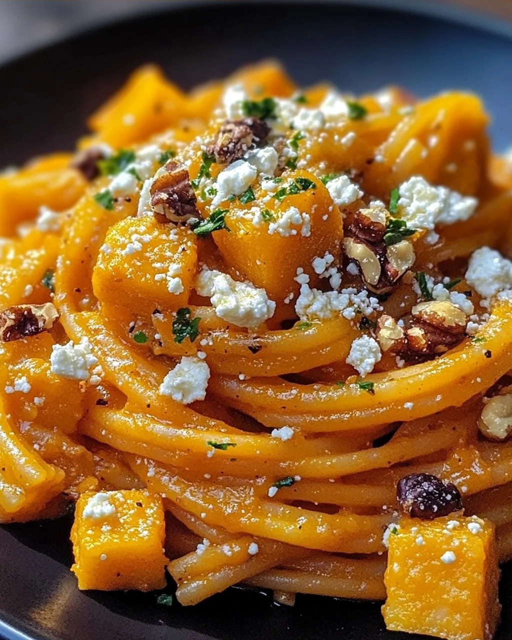 Kürbis Nudeln Mit Feta: Einfaches & Leckeres Herbstgericht!