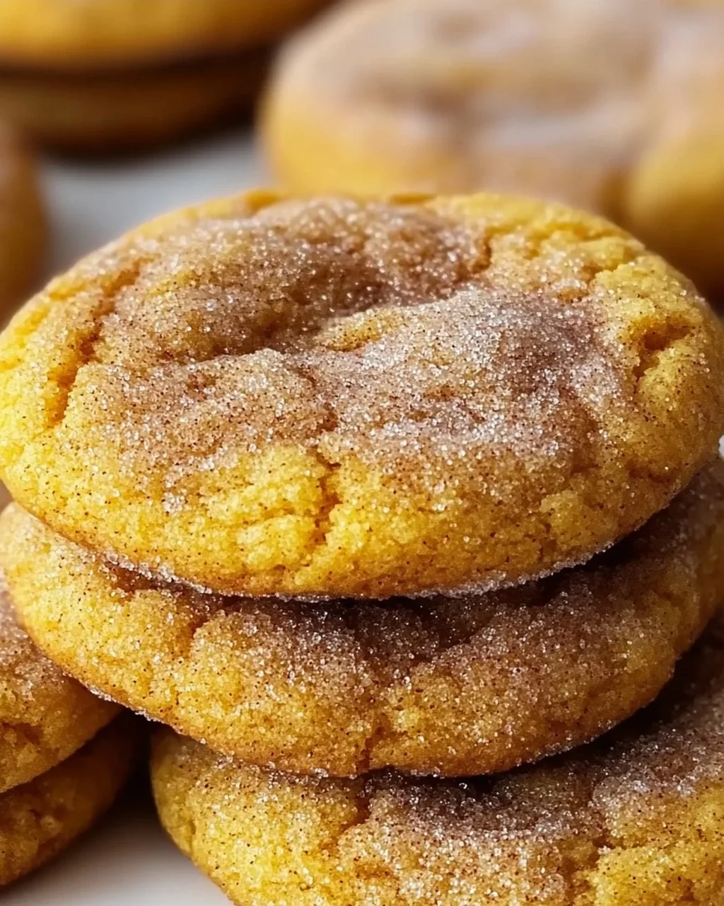 Kürbis Snickerdoodle Cookies