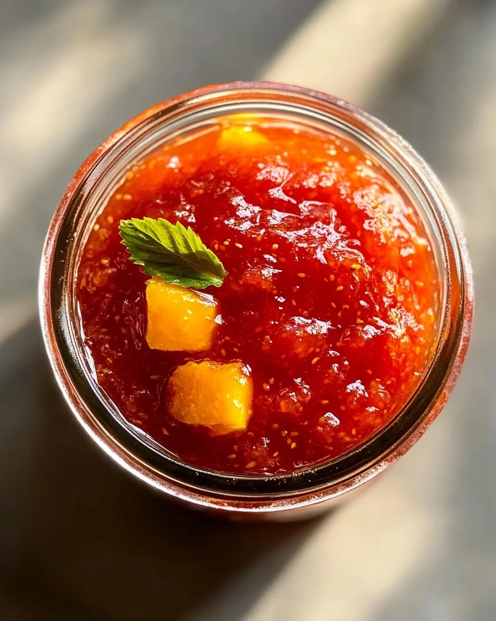 Mango-Erdbeer-Marmelade: Kleine Menge, großer Genuss!