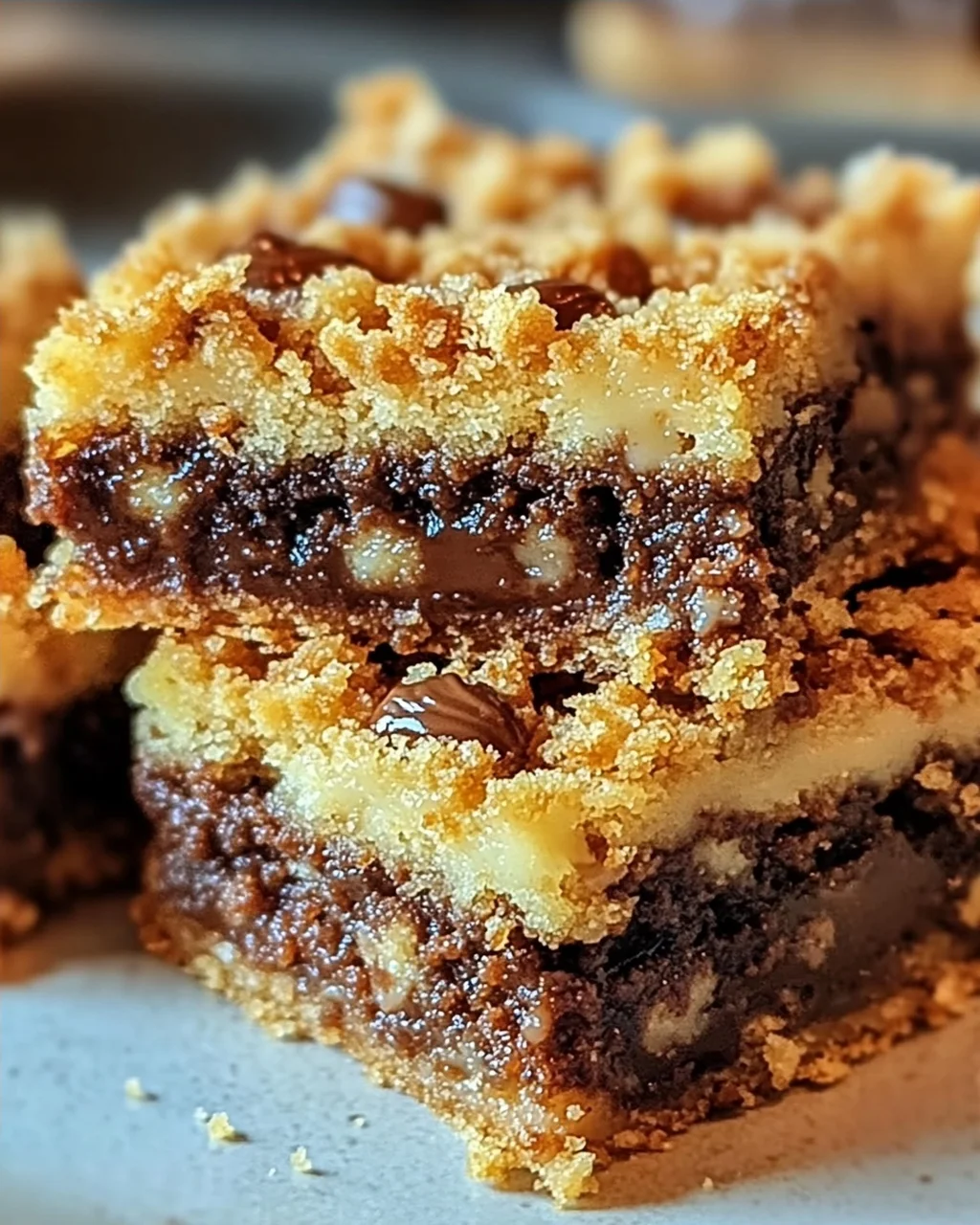 Nutella-Licious Krümelriegel