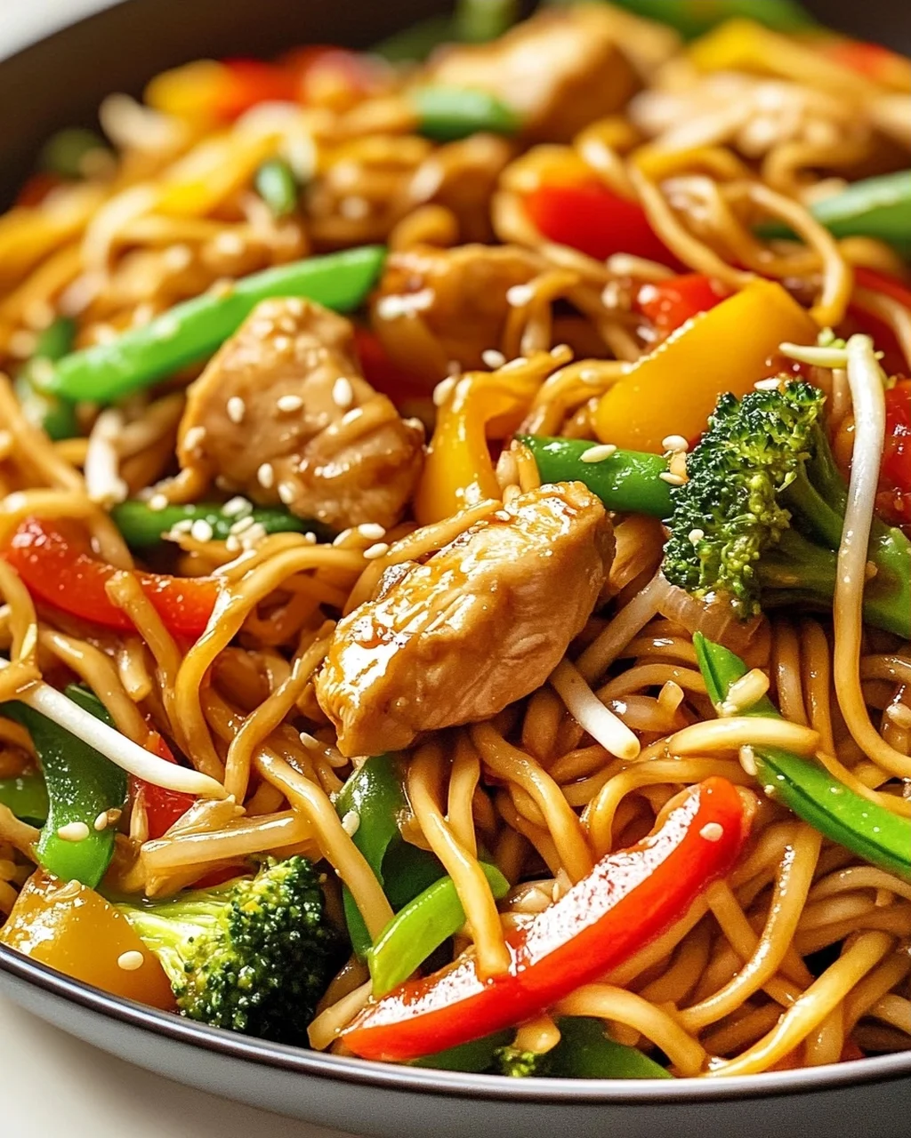 Quick Chicken Chow Mein Stir-Fry