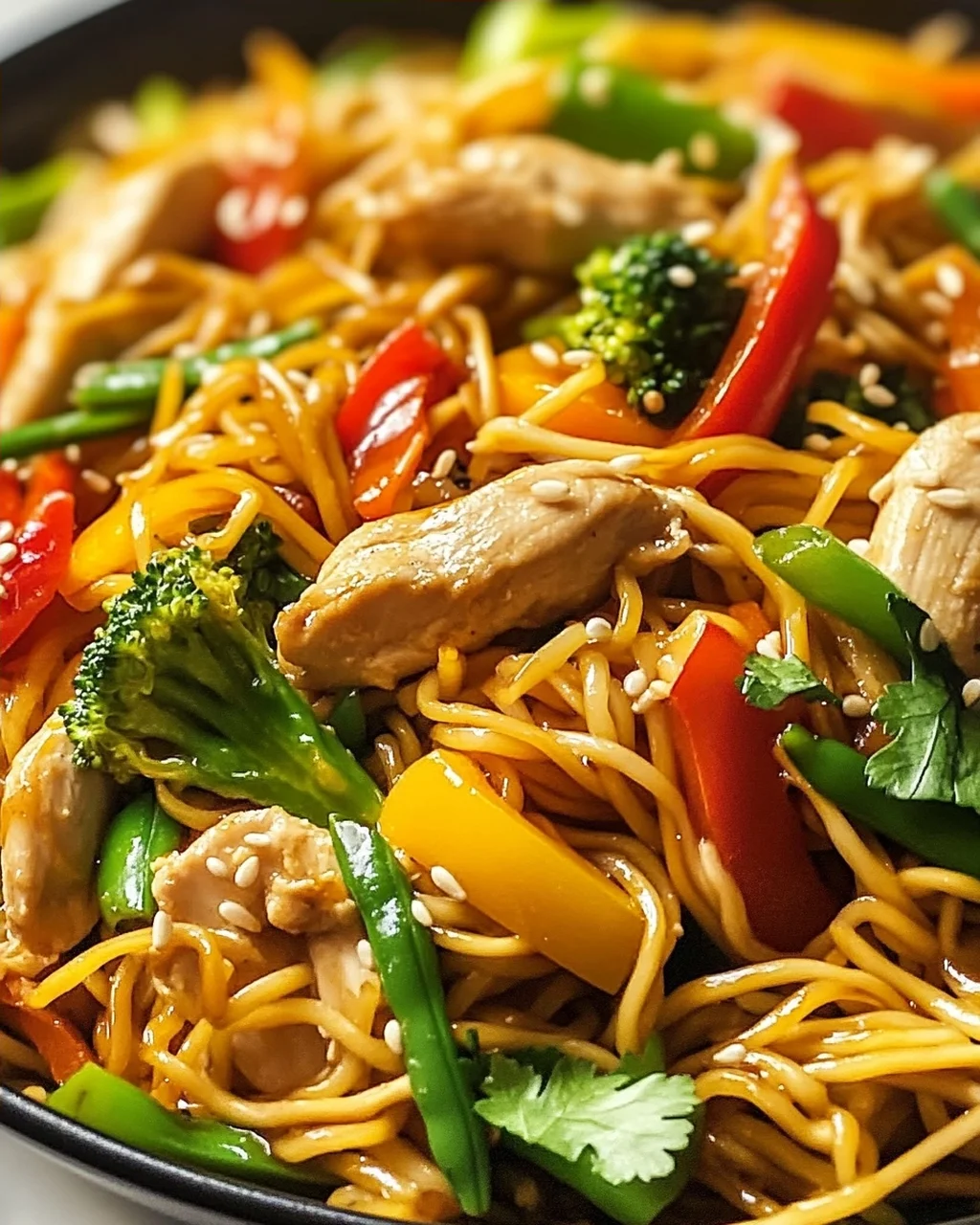 Quick Chicken Chow Mein Stir-Fry