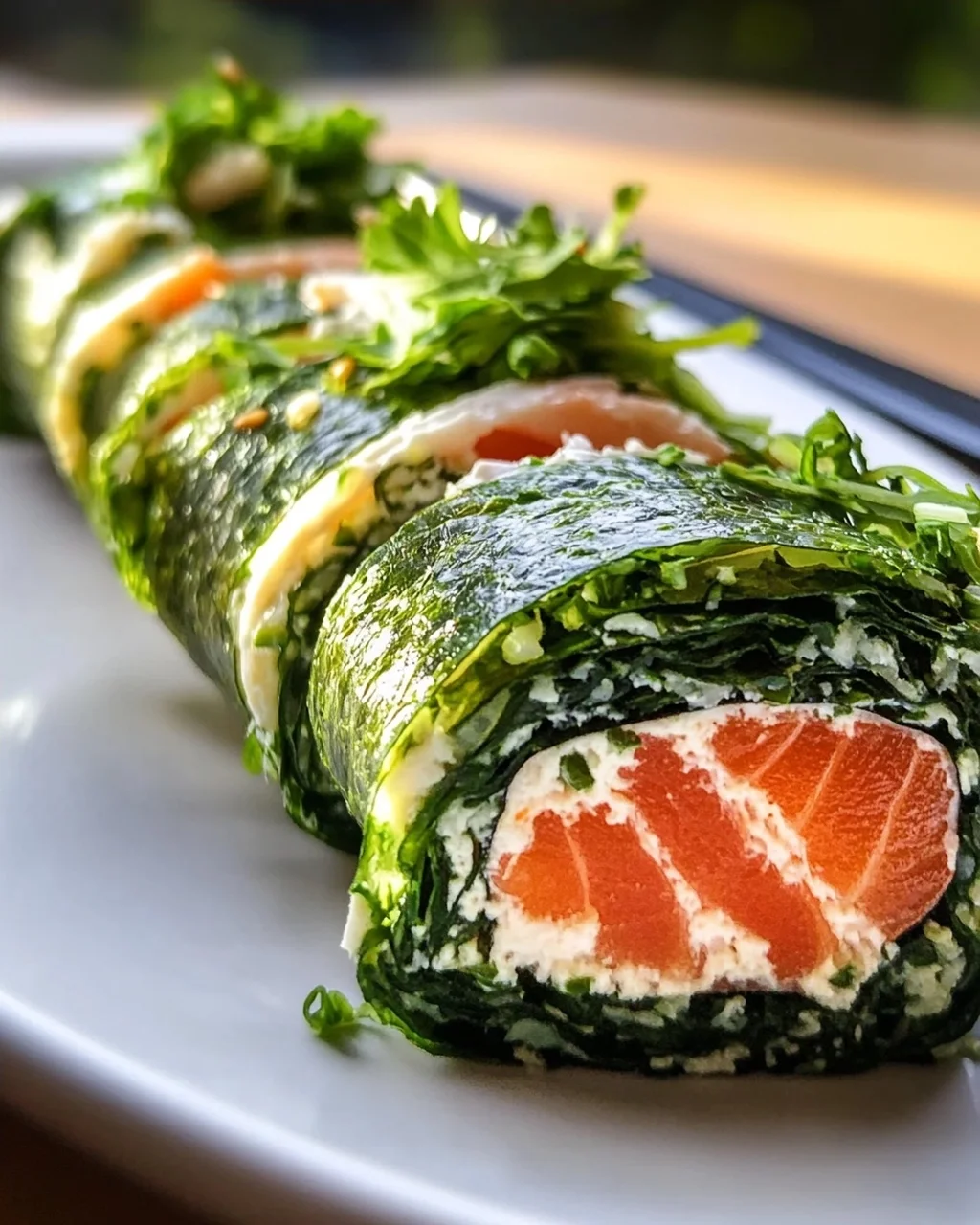 Spinat-Lachs-Rolle Low Carb Rezept: Einfach & lecker