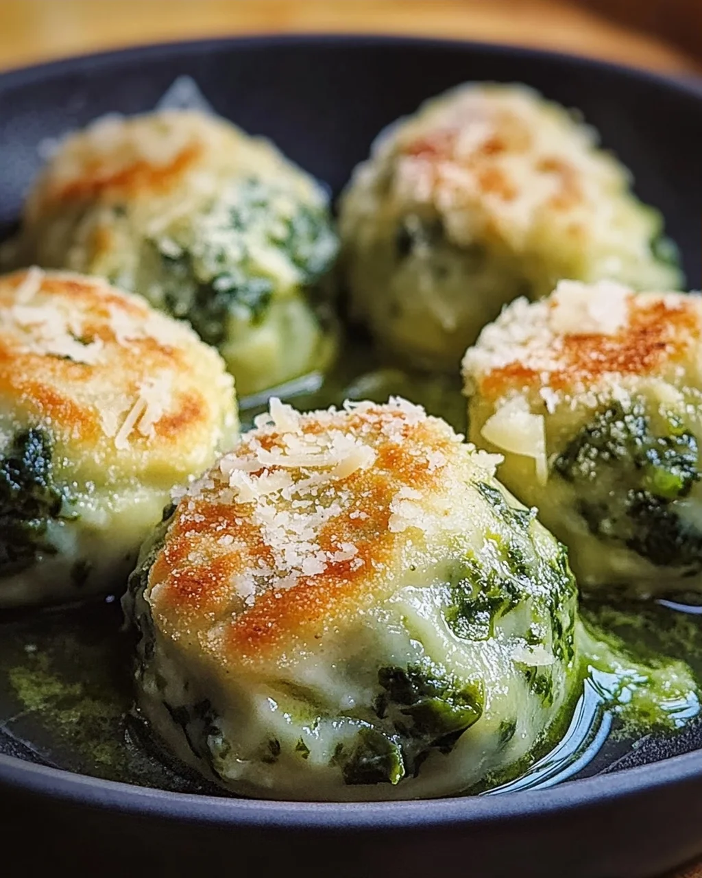 Südtiroler Spinatknödel