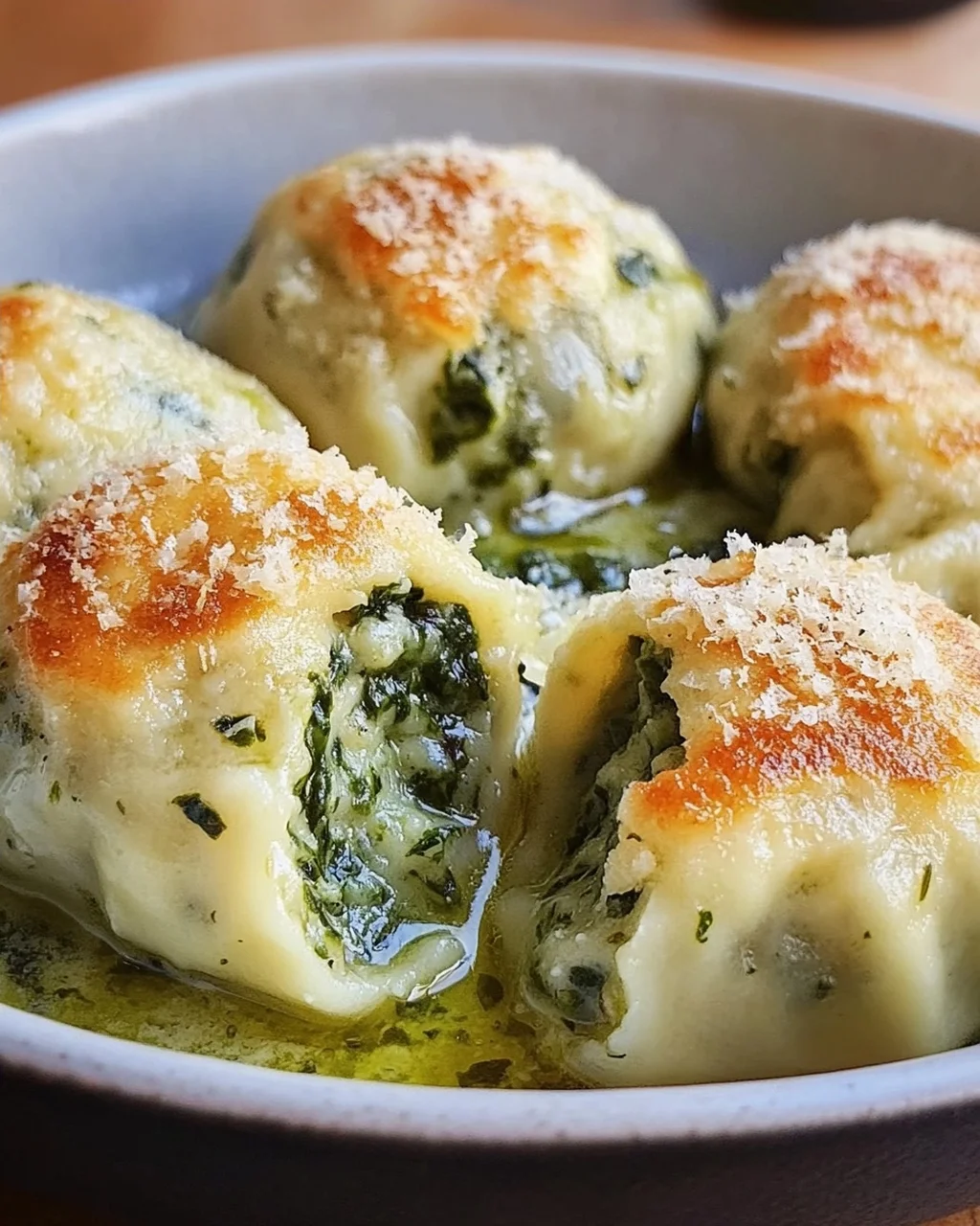 Südtiroler Spinatknödel