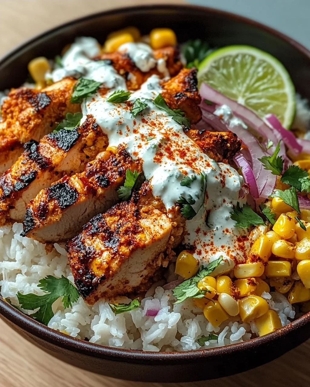 Tasty Street Corn Chicken Bowl