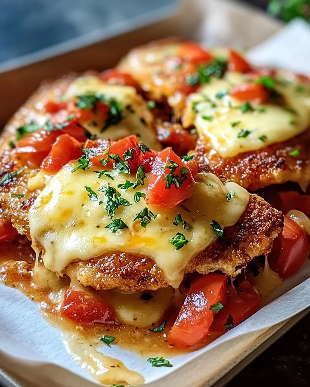 Überbackene Partyschnitzel aus dem Ofen – Ein Genuss!