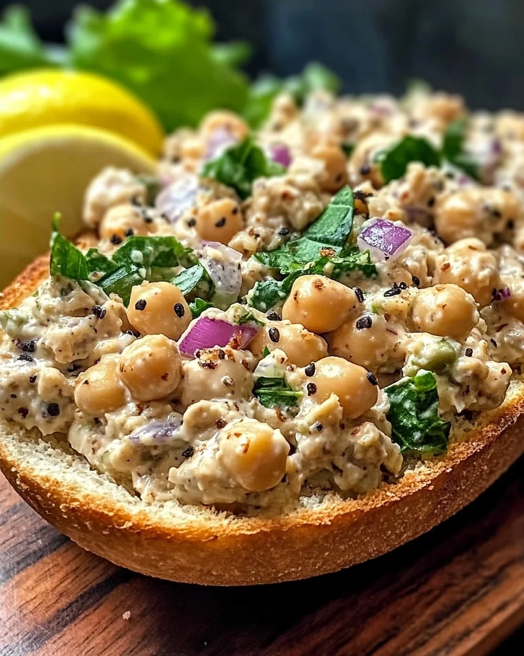 Veganer Thunfisch für ein schnelles Mittagessen