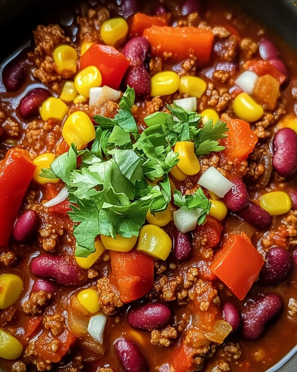 Veganes Chili sin carne