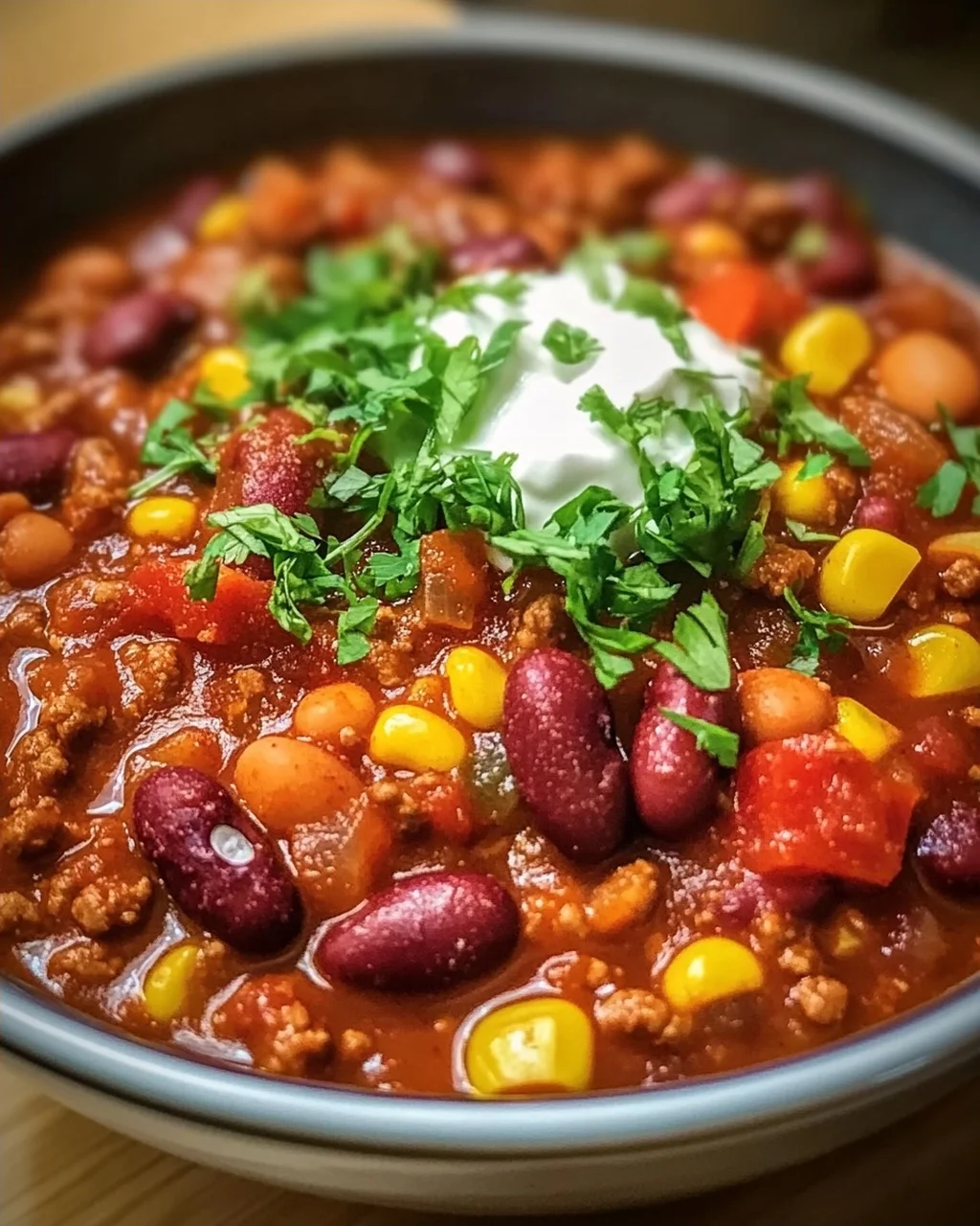 Veganes Chili sin carne