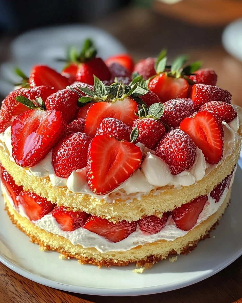 Weltbesten Erdbeerkuchen Rezept