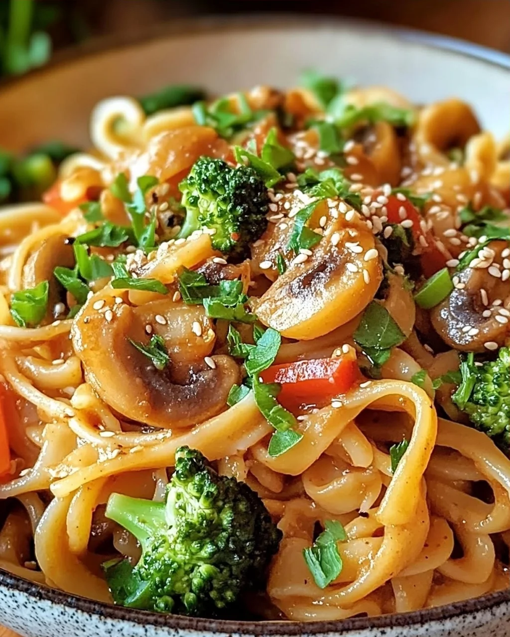 Würzige Miso Pasta